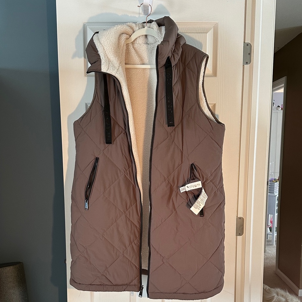 UGG Koolaburra Quilted Vest in Brown